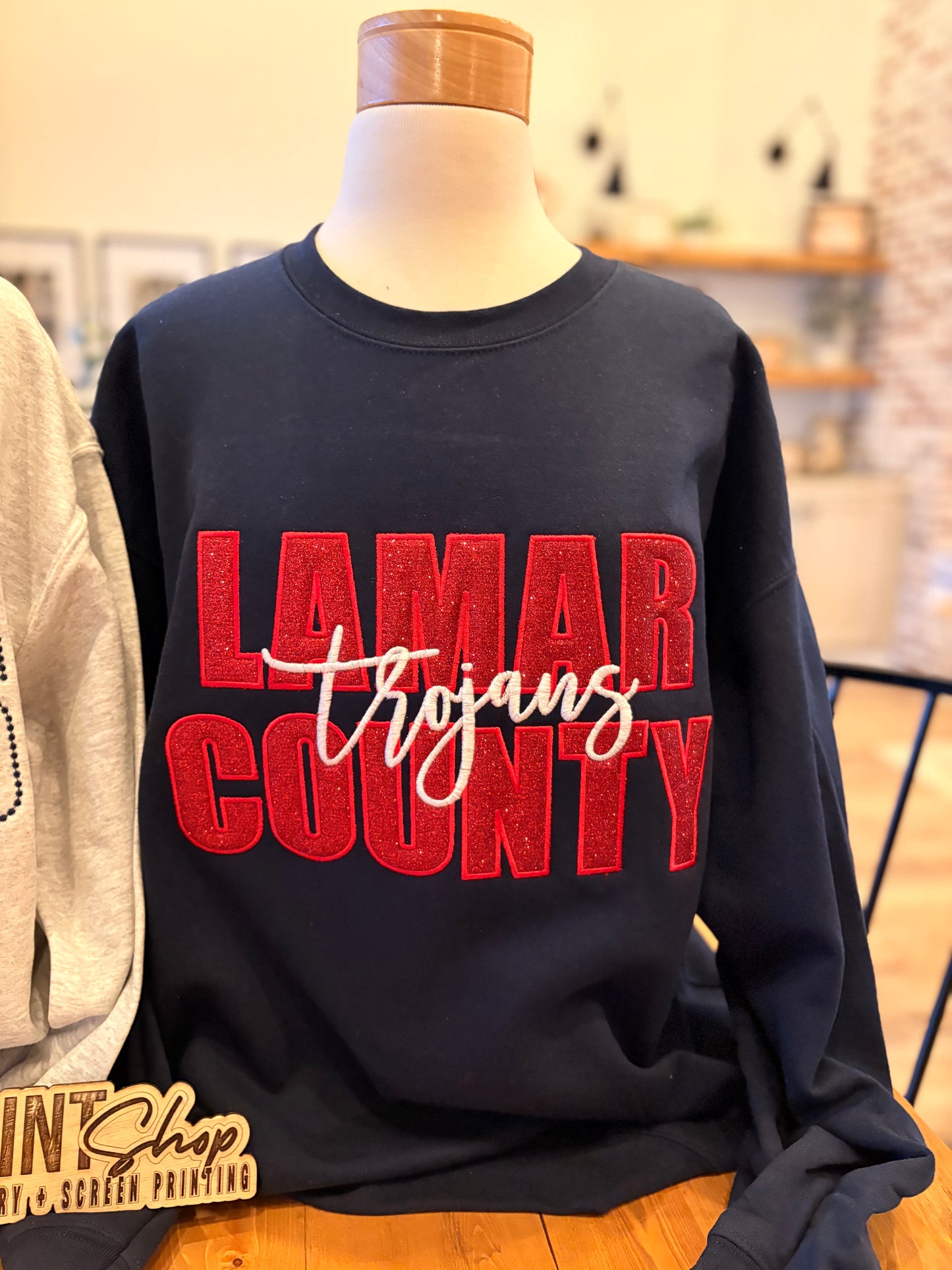 Lamar County glitter Appliqué