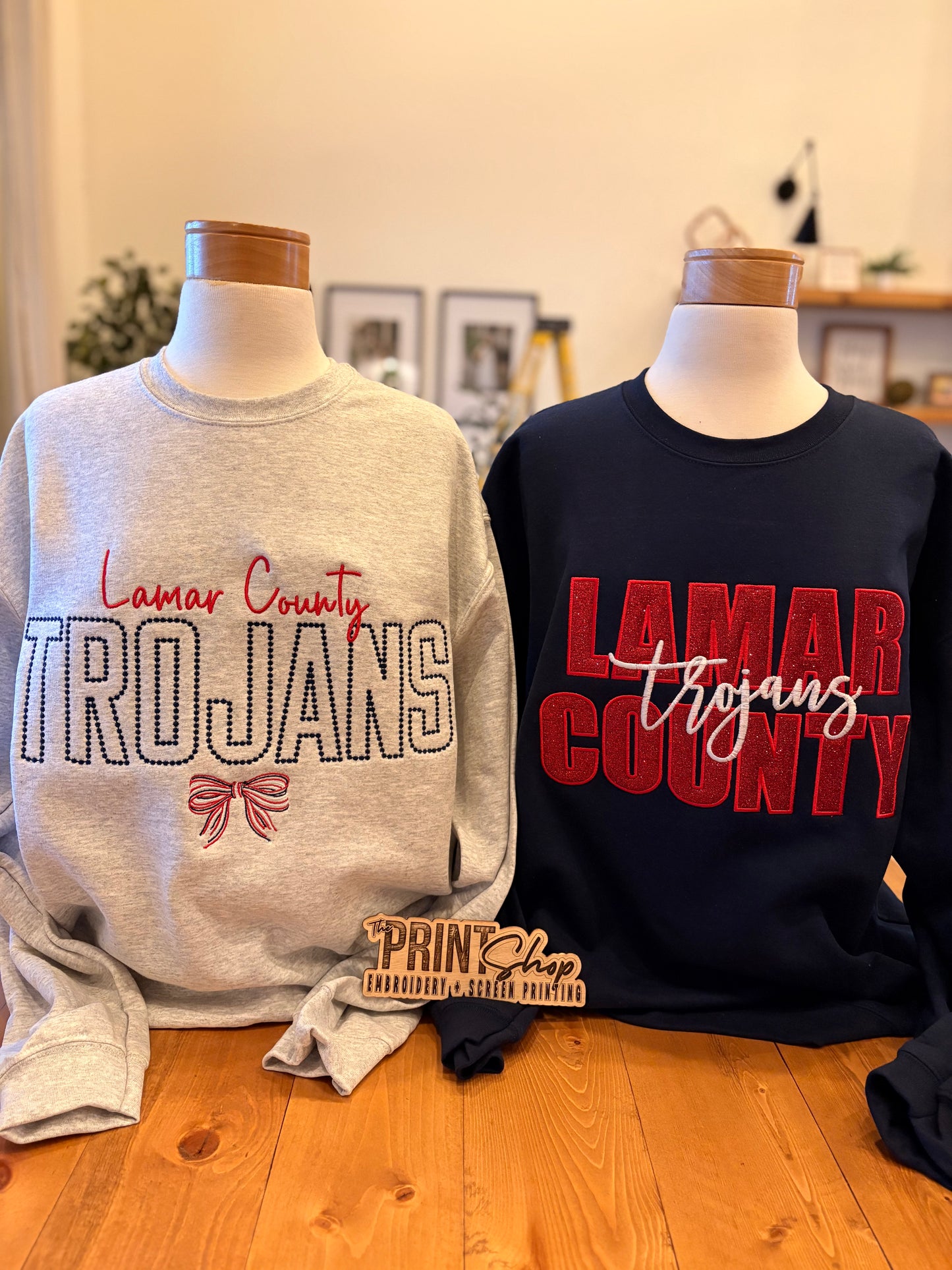 Trojans Bow Crewneck