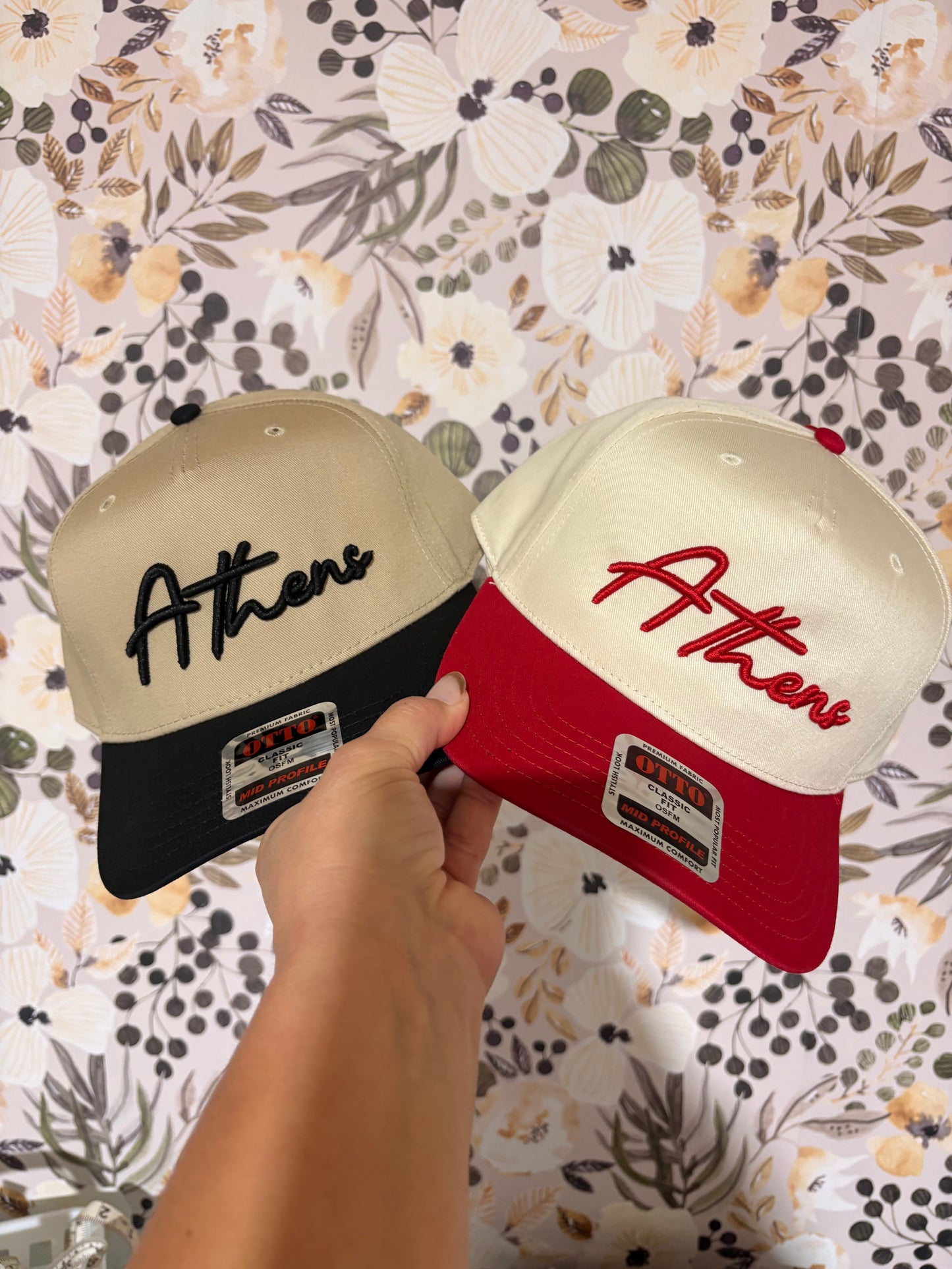 Athens puff hat